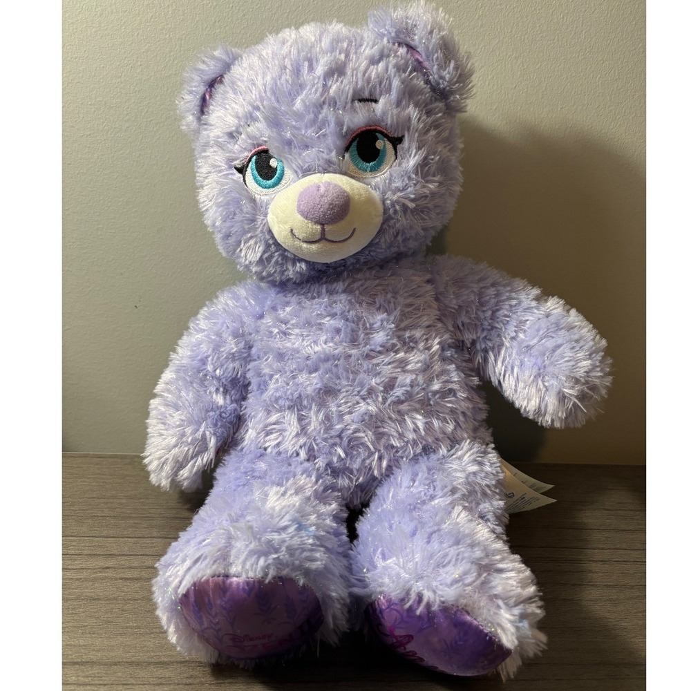 Build‎ a Bear Disney Frozen II Anna Purple Sparkle Plush Stuffed Animal